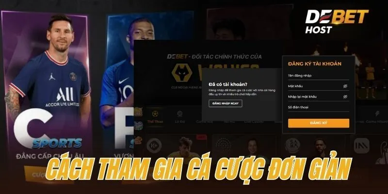 Chi tiết cách tham gia cá cược C-Sports